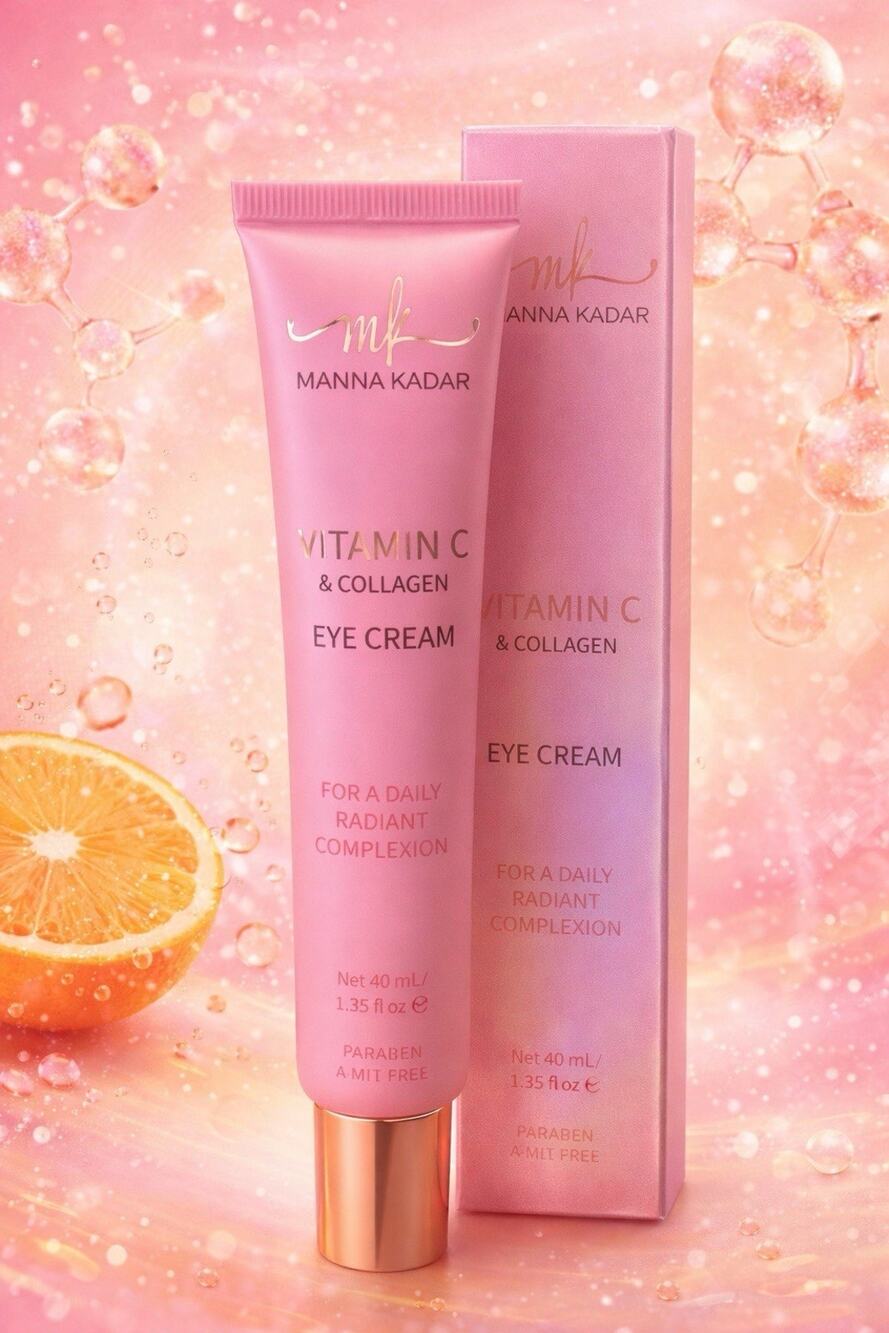 Manna Kadar - Vitamin C & Collagen Eye Cream - 1.69 fl oz - Brightening Firming